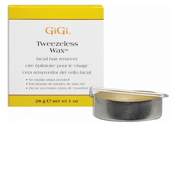 GiGi Tweezeless Wax Facial Hair Remover 1oz Optima Beauty Supply